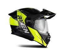 Casco Modular Raven Adventure Amarillo Flúor/NegroS Amarillo Flúor,Negro