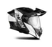 Casco Modular Raven Adventure Blanco/NegroXL Blanco,Negro