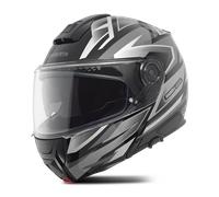 Schuberth C5 Zenith Casco, negro/gris, Talla S (55)