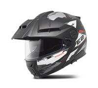 Schuberth E2 Trail Casco, Gris/Blanco, Talla XS (53)