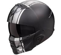 Casco modular Scorpion EXO-COMBAT II LORD negro-plata mate M