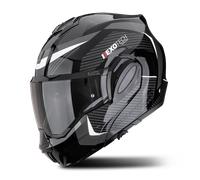 Casco Modular Scorpion EXO-Tech EVO Pro Acuti Negro/PlateadoXL Negro,Plateado