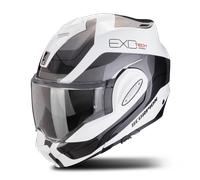 Casco Modular Scorpion EXO-TECH EVO PRO Commuta Blanco/RojoS Blanco,Rojo