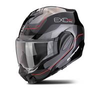 Casco Modular Scorpion EXO-TECH EVO PRO Commuta Negro/Gris/RojoXS Negro,Gris,Rojo