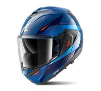 SHARK Cascos Oxo Mekarium Blue / Chrom / Orange XS