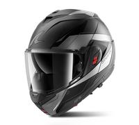 Casco Abatible Shark OXO MEKARIUM Mat Anthracite Chrom Black