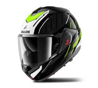 Shark OXO Rydger, casco abatible M female Negro/Blanco/Verde