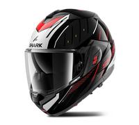 Casco Modular Shark OXO Negro/Plateado/RojoS Negro,Plateado,Rojo