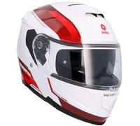 casco modular shiro ff950 discover royal - rojo XS