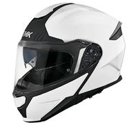 casco modular smk gullwing monocolor - blanco 3XL
