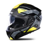 SMK Gullwing Navigator Casco, gris/amarillo, Talla L (59)