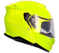 casco modular x-shiro ff950 discover monocolor - amarillo fluor XL
