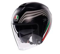 Casco Moto Casco Agv Irides Bologna Ce U Negro/verde/blanco/rojo