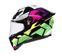 Casco Moto Casco Agv K1 S Punkpulse 2206# Ce U Negro/morado/verde
