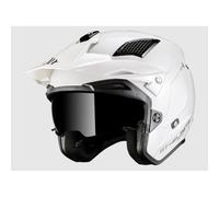 MT Helmets District SV S - Casco Moto Trial o Urbano con Visor Solar Retráctil, Interior Lavable, Diseño Off Road y Gran Ventilación | Homologado ECE 22.06 & DOT