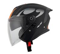Casco Moto Half-Helmet Retro Certificación DOTECE Cascos Abiertos De Motocicleta con Doble Visera Medio Casco De Scooter Cascos Jet Protección De Múltiples Capas Adultos I,M:57-58CM