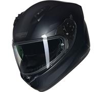 Casco Moto Integral Doble Visera Nolan N60-6 Clásico 302 Negro Mate