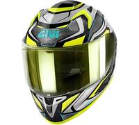 Casco Moto Integral GIVI 50.9 Atomic Negro Gris Amarillo Talla M LIQUIDACION