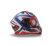 Casco Moto Integral GIVI 50.9 Atomic Rojo Azul Talla XXL Low Cost