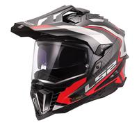 Casco Moto Integral LS2 MX701 Explorer Carbono Frontier 2 Red Pulido 467016408
