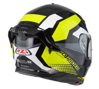 NZI Go Rider Stream Duo Quadri negro, gris y amarillo homologación 22.06 - Color: AMARILLO, Talla: Talla XS