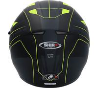 Casco moto integral Shiro sh600 negro/amarillo mate m