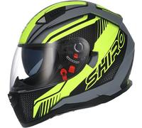 Casco moto integral Shiro sh881 negro/amarillo xs