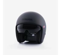 Blauer Pilot 1.1 Mono 06 Casco Jet, negro-gris, tamaño XL para Hombres