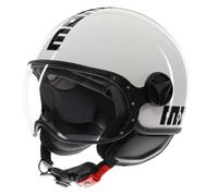 Casco Moto Jet MOMO DESIGN FGTR Classic E2206 Monocolor Blanco Brillante