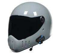 Casco Moto Modular Adultos Casco Integrales con Visera Bluetooth Integrado Cascos De Motocross Modular DOTECE Homologado para Mujeres Y Hombres Casco Protector Motocicleta 2,M:57-58CM