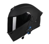 Casco Moto Modulares con Bluetooth DOTECE Homologado Cascos Integrales Abatible con Doble Visera Casco Motocicleta Integrado Modular para Hombres Y Mujeres Adultos G,XL:61-62CM