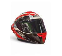 Casco Moto NZI Trendy 3 Stream Rapid Blanco Negro Rojo - Casco de Moto Integral con Pantalla Oscura + Transparente + Spoiler ECE 22.06 - Unisex Hombre y Mujer (M)