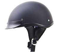 Casco Moto Vintage Jet ECE Homologado Casco De Motocicleta Half Casco Cráneo Pequeño Y Ligero Capmotorbike Cara Abierta Liberación Rápida Hebilla para Hombres Y Mujeres A,L