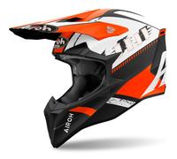 Casco motocross Airoh Wraaap Feel 2024 naranja mate XS