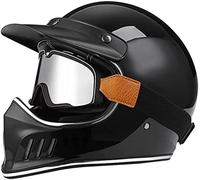 Casco Motocross Casco De Moto con Gafas,Casco De Motocross Downhill para Hombre Mujer Full Face MTB Casco,para Ciclomotor ATV Mountain Bike,Certificación ECE B,L (59-60CM)