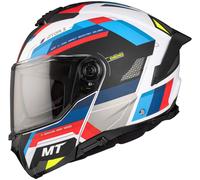 MT Helmets Atom 2SV - Casco moto Modular Flip-Up, Visor Solar Retráctil, Interior Lavable, Preparado Intercomunicador, Bloqueo frontal, Pantalla Extracción Rápida Patentada, Homologado ECE 22.06 & DOT