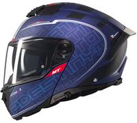 Casco MT Atom 2 SV Destiny C7 mate XS