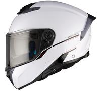 MT ATOM 2 SV SOLID A0 casco de moto blanco brillante XS