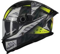 Casco MT Braker SV Fury C6 brillo XXL