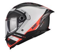 MT Helmets Braker SV, Casco Moto Integral Deportivo, Visor Solar Retráctil, Pantalla de Extracción Rápida Patentada, Spoiler Aerodinámico y Preparado Intercomunicador UCS, Homologado ECE 22.06 & DOT