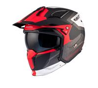 Casco MT - Casco integral modular para motocicleta Street Fighter para hombre