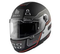 Casco MT JARAMA Baux E15 Mate | Casco de Moto Integral Retro Vintage Clásico Café Racer | Helmets Unisex Hombre y Mujer (XL)