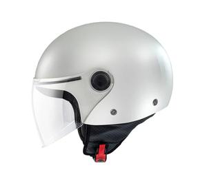 CASCO MT OF501B STREET S SOLID A0 BLANCO BRILLO