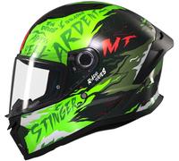 Casco MT Stinger 2 Ardent C6 fluor brillo M