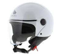 Casco MT Street S blanco brillante