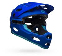 BELL Casco Super 3r MIPS MTB, Unisex Adulto, Azul Mate, M (55-59 cm)