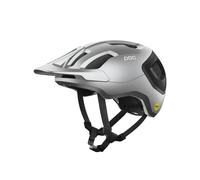 Casco MTB POC axion race mips (Uranium Black/Argentite Silver Matt) Unisex