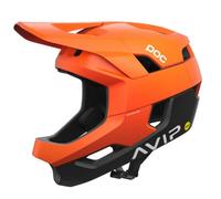 Casco MTB POC Otocon Race MIPS (Naranja fluorescente AVIP/Negro uranio mate)