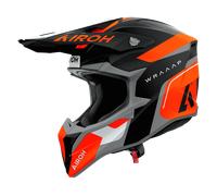 Casco MX Airoh Wraaap Conquer (2026) Naranja MateL Naranja Mate