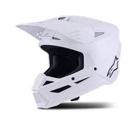 Alpinestars S-M3 Casco de motocross, blanco, tamaño L para Hombres